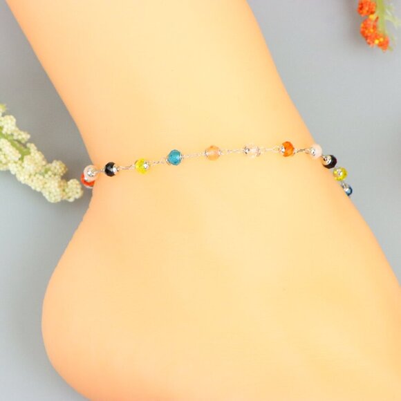 Handmade Anklet – A Stylish Choice for Women, Thoughtful Gift Idea, EVCH1451 - Picture 5 of 10